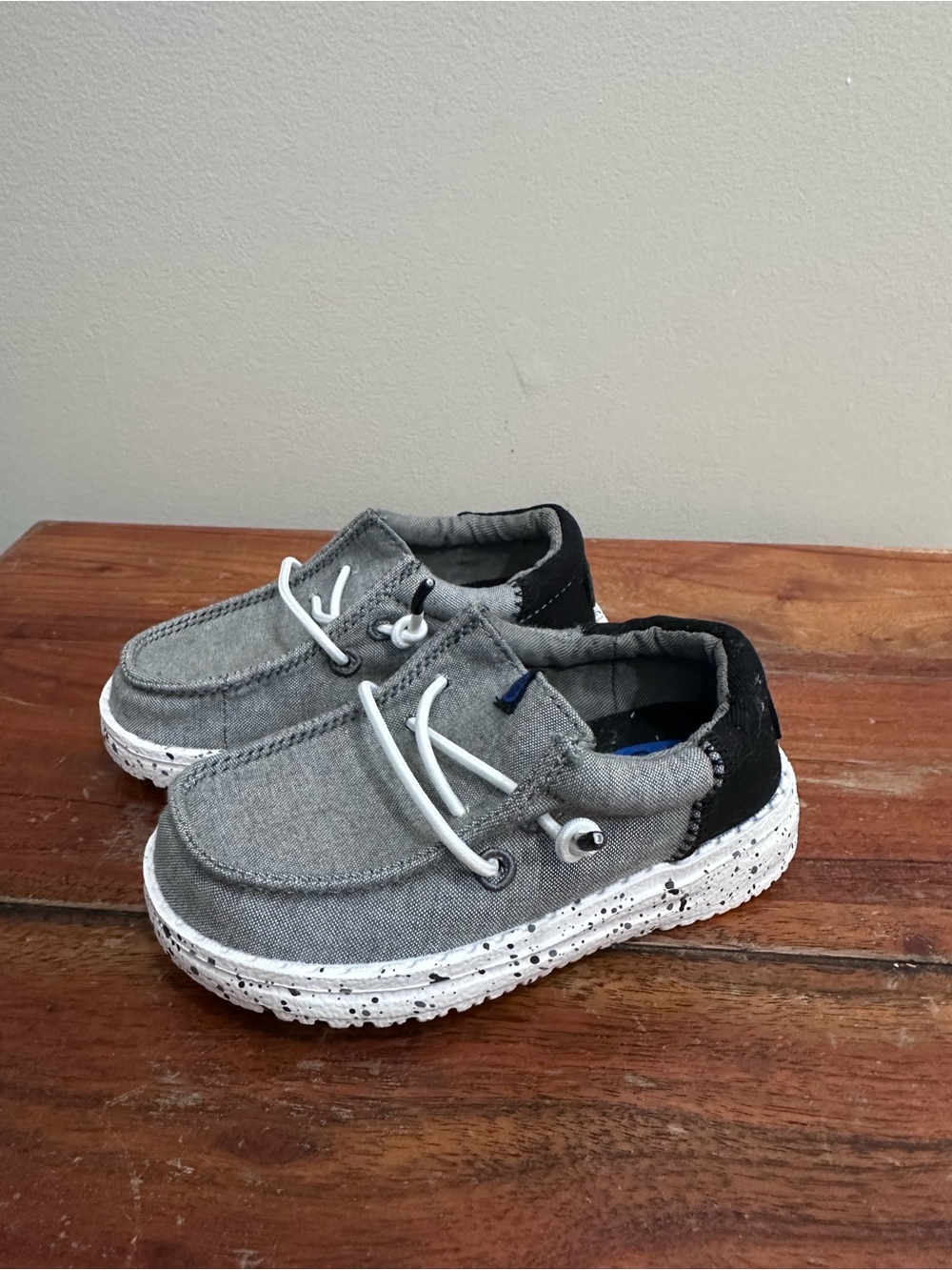 Hey Dude Kids' Wally Funk Splatter Slip On Sneakers